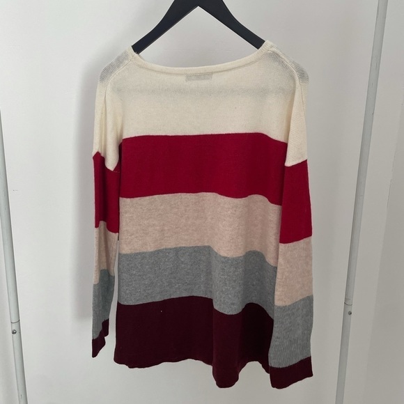 Active USA striped knit sweater NWT large - Picture 5 of 7